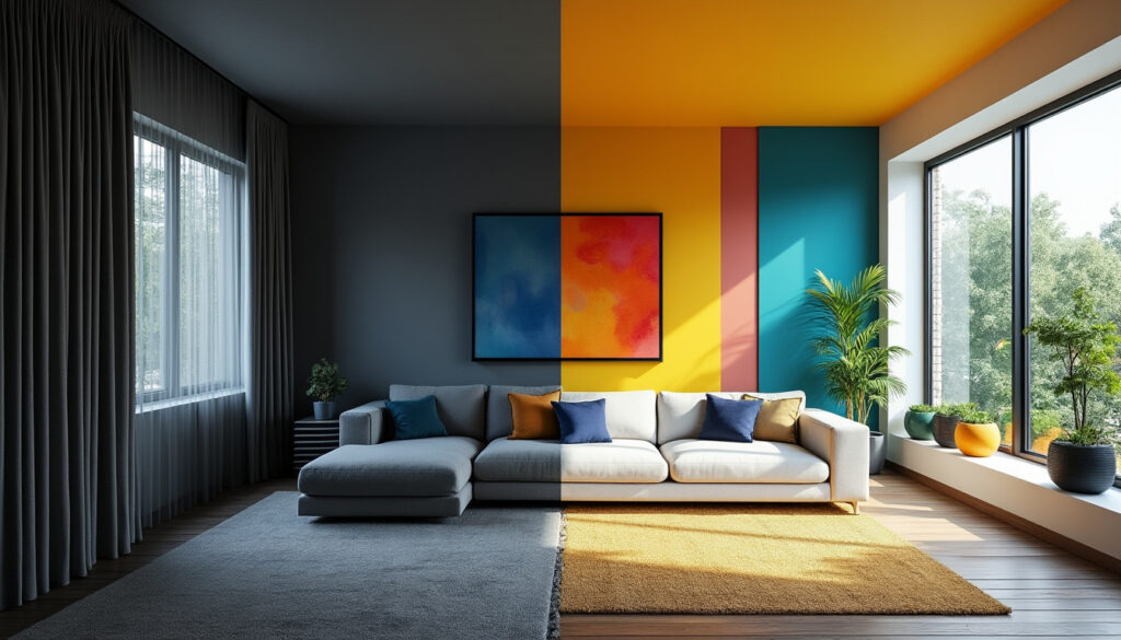 découvrez comment transformer une pièce sombre en un espace lumineux et accueillant grâce à nos conseils déco avant/après. idées, astuces et inspirations pour un relooking réussi.