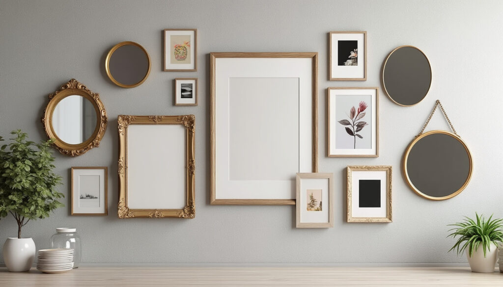 découvrez des idées inspirantes pour décorer vos murs avec des cadres, affiches et miroirs soigneusement placés. sublimez votre intérieur en apportant une touche personnelle et élégante à chaque pièce.