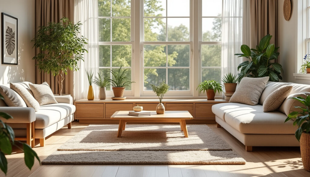 découvrez comment adopter la décoration intérieure scandinave avec des textiles chaleureux, des éléments en bois naturel et une ambiance lumineuse pour créer un intérieur cosy et élégant.