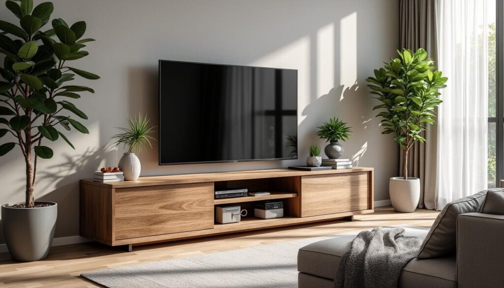 découvrez nos conseils pour bien choisir et installer votre meuble tv, alliant style, praticité et optimisation de l’espace dans votre salon.