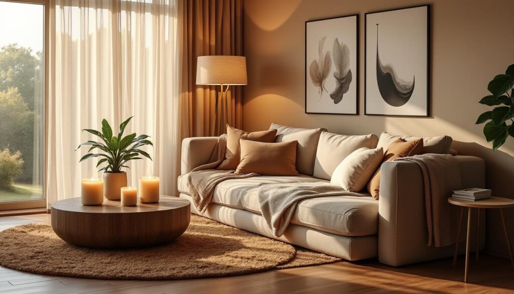 découvrez nos conseils pour créer une ambiance cocooning dans votre salon grâce à une décoration chaleureuse et confortable, idéale pour se sentir bien chez soi.