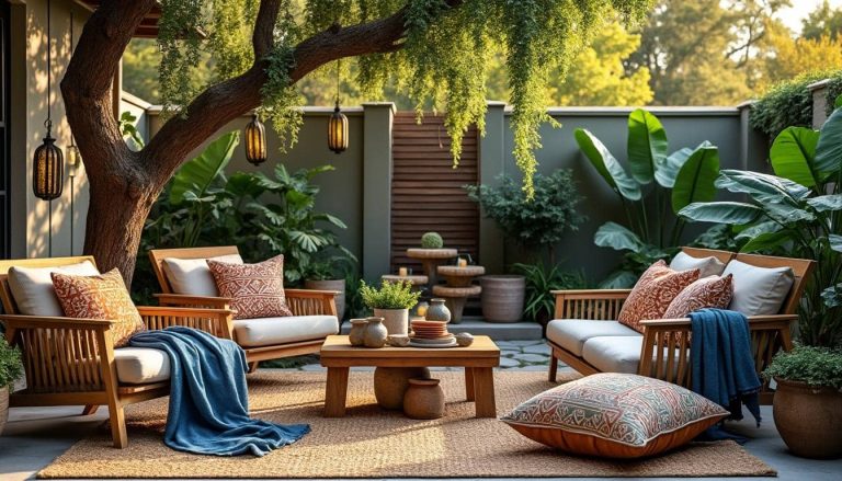 découvrez comment la décoration extérieure bohème allie style et praticité grâce à des textiles résistants aux intempéries, pour un espace chic et durable en toutes saisons.