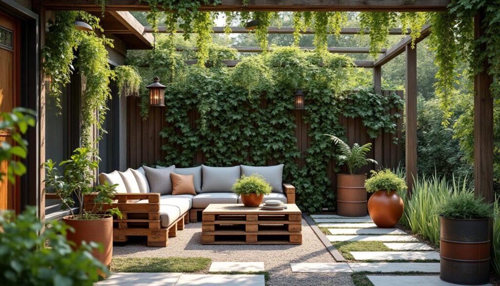 découvrez comment la décoration extérieure durable valorise les matériaux recyclés pour un jardin esthétique et respectueux de l'environnement.