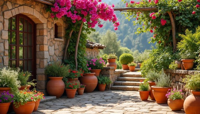 découvrez comment la décoration extérieure méditerranéenne sublime les espaces avec des pots en terre cuite, apportant chaleur et authenticité à votre jardin.