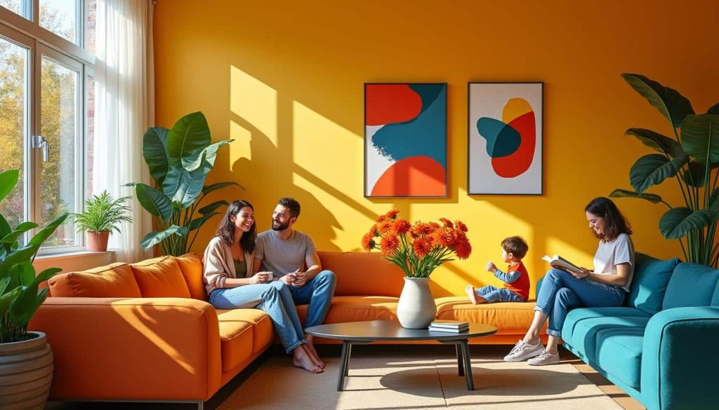 découvrez comment la décoration intérieure colorée peut transformer l'ambiance de votre maison et influencer positivement l'humeur des résidents.