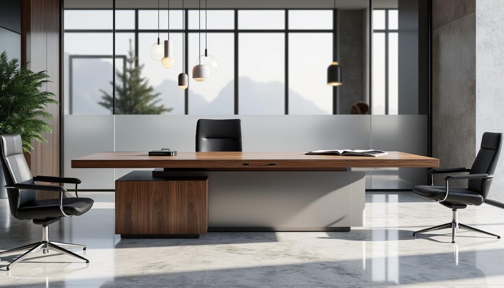 découvrez comment le meuble d'architecte sublime l'esthétique des bureaux de luxe en alliant design innovant et fonctionnalité haut de gamme pour un espace de travail élégant et sophistiqué.