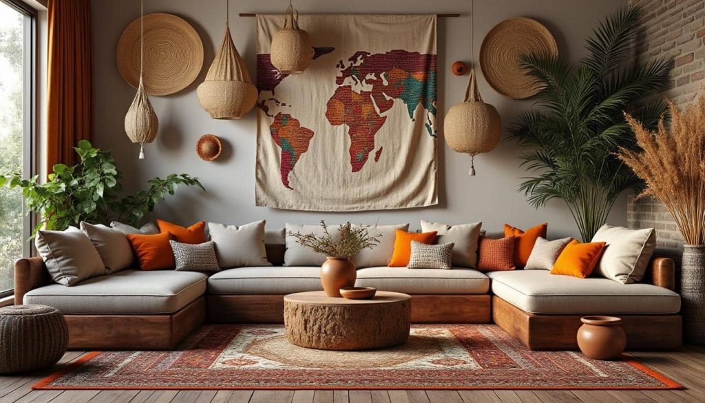 découvrez comment la décoration ethnique puise son inspiration dans les cultures du monde entier pour créer des ambiances chaleureuses et authentiques.