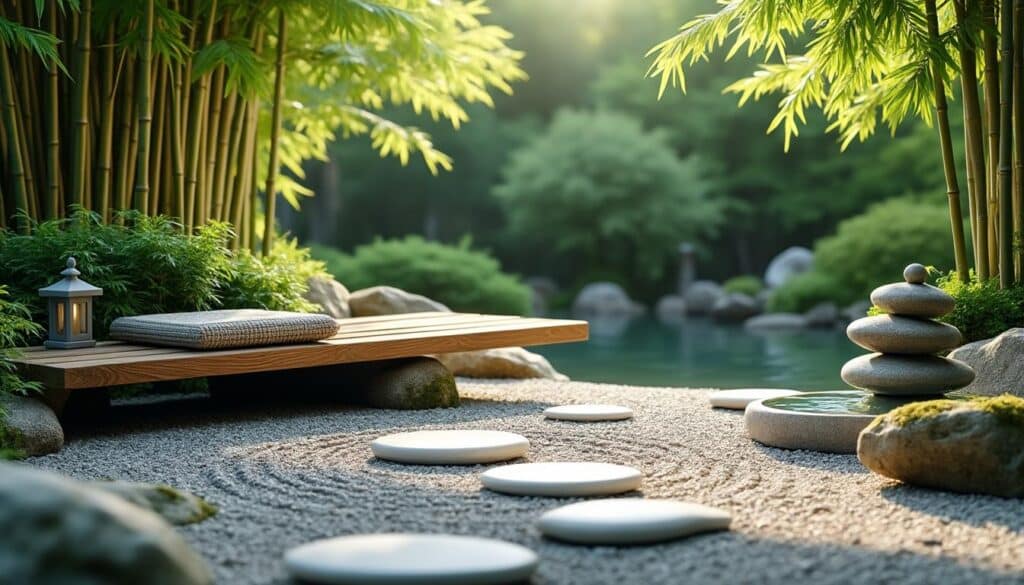 découvrez comment la décoration extérieure zen crée un espace apaisant pour favoriser la méditation en plein air et le bien-être.