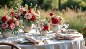 découvrez comment la décoration florale transforme vos tables de réception en apportant fraîcheur, élégance et une ambiance vivante à vos événements.