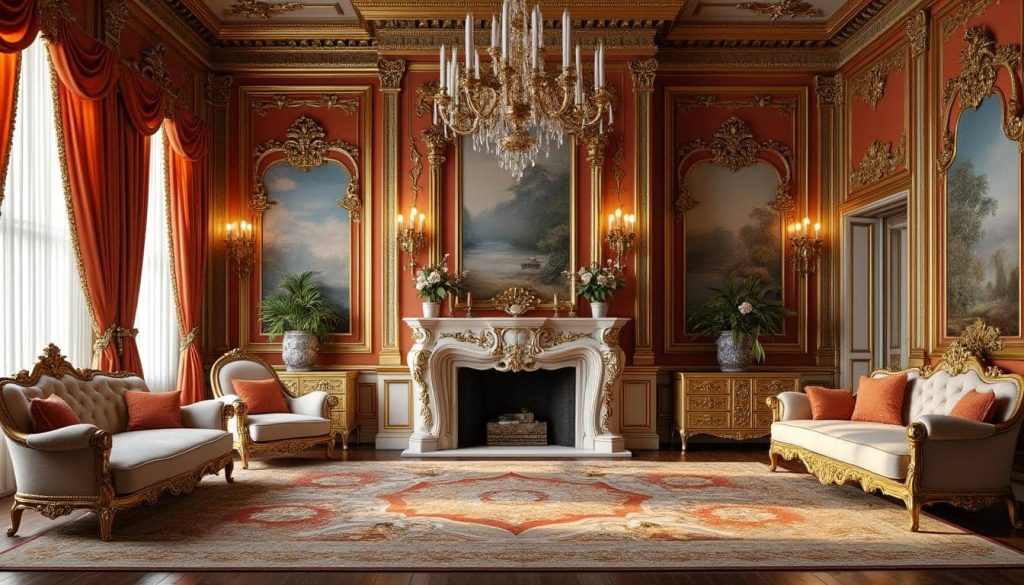 découvrez comment la décoration intérieure baroque sublime votre espace avec des tissus riches et des dorures élégantes, pour une ambiance luxueuse et raffinée.