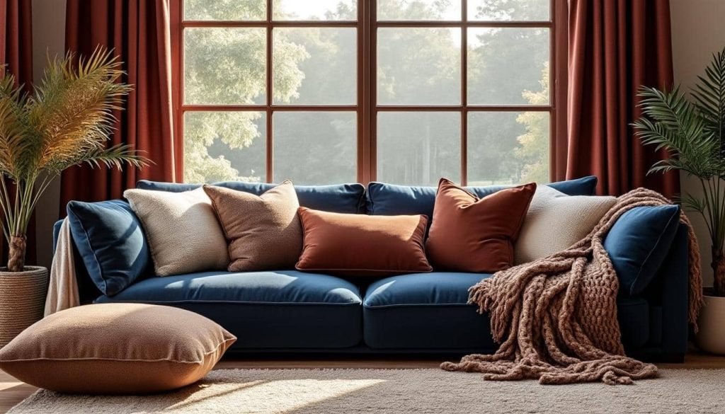 découvrez comment la décoration intérieure cosy choisit des textiles épais et doux pour créer une ambiance chaleureuse et confortable dans votre espace de vie.