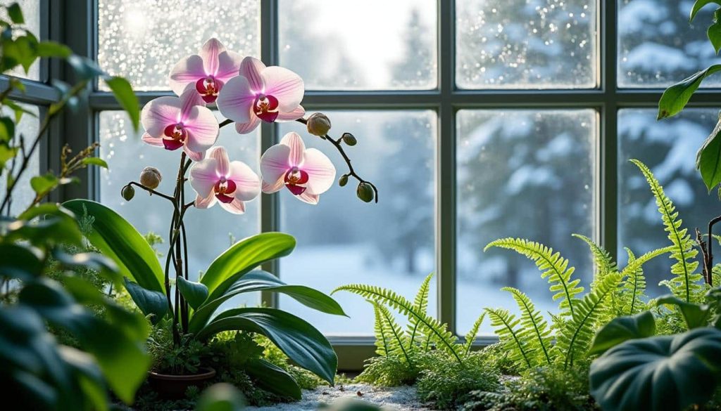 découvrez comment un jardin d'hiver protège efficacement vos plantes fragiles des gelées hivernales tout en apportant charme et verdure à votre maison.