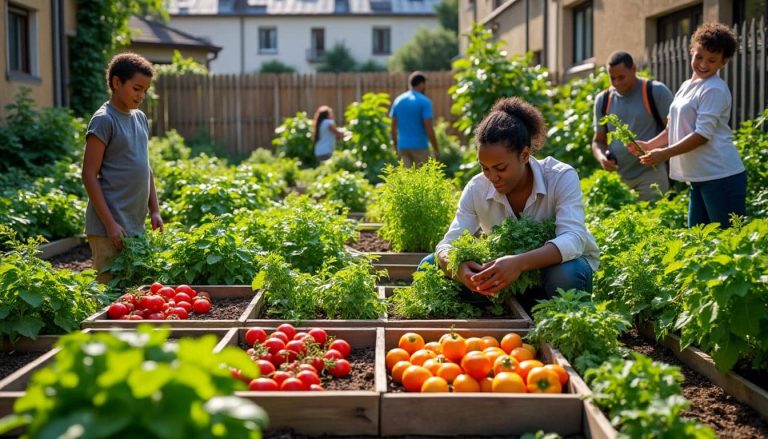 découvrez comment le jardin potager urbain permet aux citadins de consommer des produits frais en circuit court, favorisant une alimentation saine et locale.