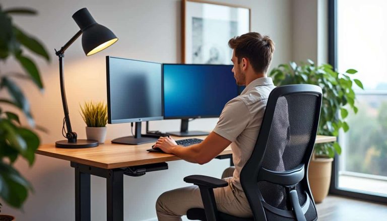 découvrez comment un meuble à hauteur réglable peut transformer votre espace de télétravail en améliorant votre posture, votre confort et votre productivité au quotidien.
