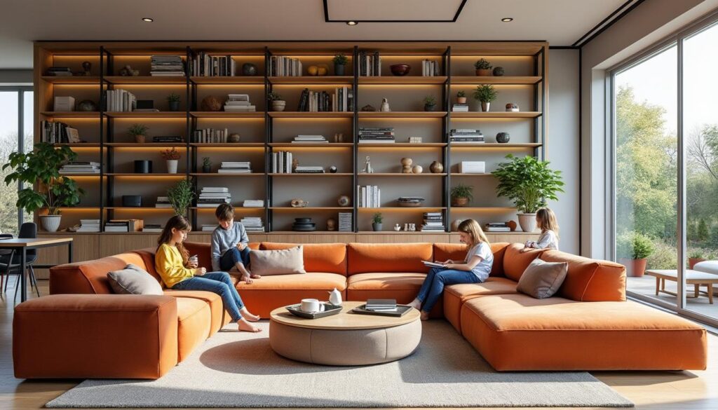 découvrez comment le meuble modulable s'adapte parfaitement aux besoins des familles nombreuses, offrant flexibilité et organisation optimale pour un intérieur harmonieux.