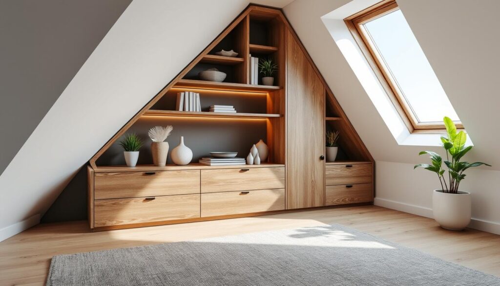 découvrez comment le meuble sur mesure offre une solution idéale pour optimiser les espaces sous-pentes difficiles, alliant fonctionnalité et design personnalisé.