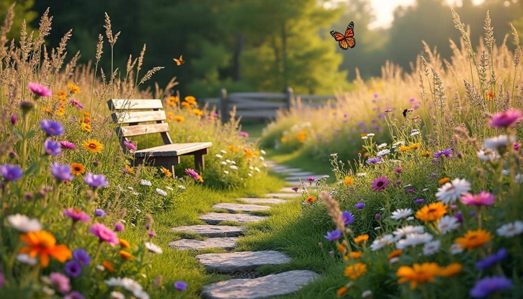 découvrez comment la décoration extérieure sauvage met en valeur la beauté naturelle des prairies fleuries indigènes pour un jardin écologique et esthétique.