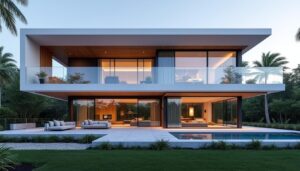 découvrez comment la décoration extérieure moderne intègre des garde-corps en verre pour allier élégance, sécurité et design contemporain.
