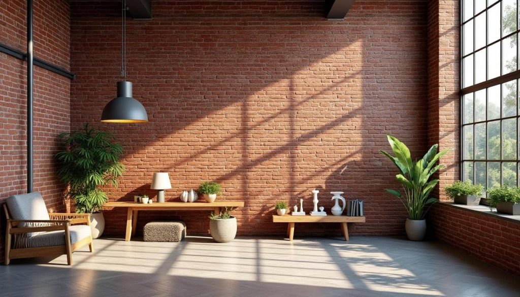 découvrez comment la décoration intérieure industrielle valorise les briques rouges apparentes pour créer un style authentique et chaleureux dans votre espace.