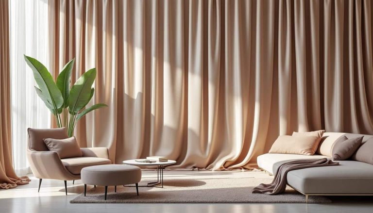 découvrez comment la décoration intérieure soyeuse met en valeur votre espace avec des rideaux en satin brillant, apportant élégance et raffinement à votre intérieur.