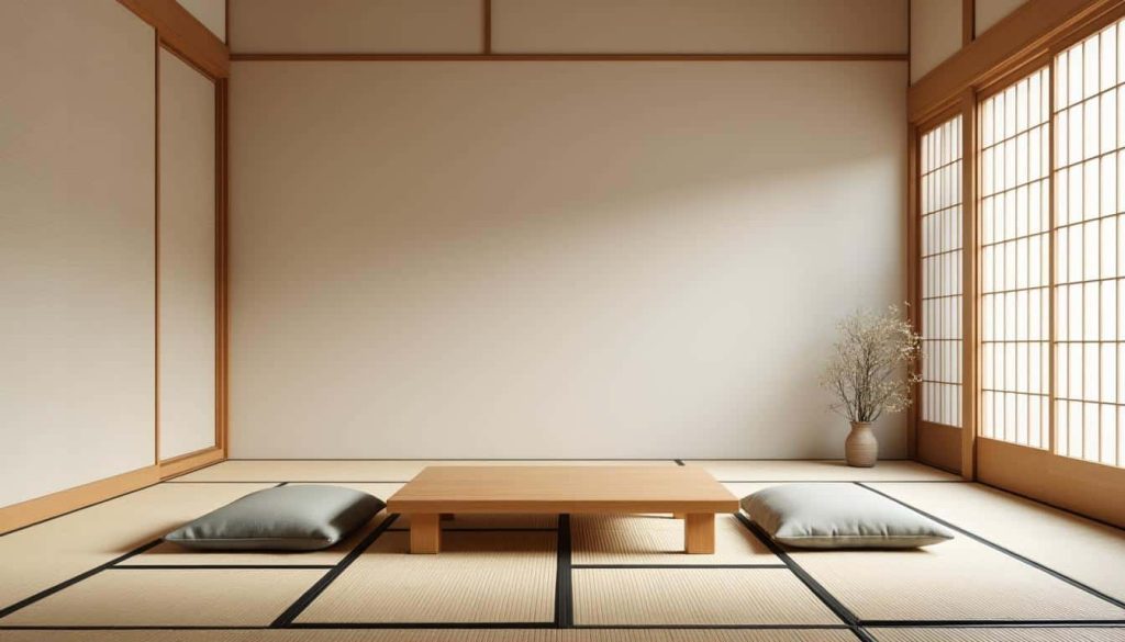 découvrez la décoration minimaliste japonaise où les tatamis au sol apportent une ambiance zen, naturelle et épurée à votre intérieur.
