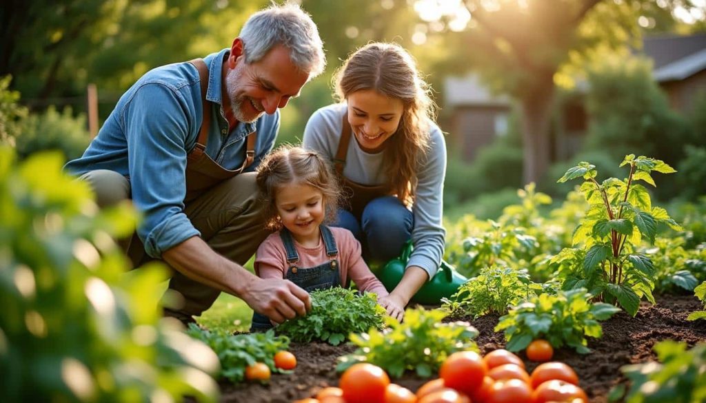 découvrez comment un jardin nourricier bio peut améliorer la santé de toute votre famille en cultivant des aliments naturels et riches en nutriments directement chez vous.