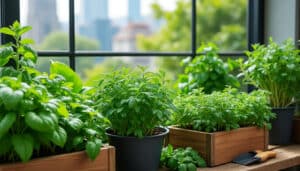 découvrez comment cultiver un jardin potager de balcon pour récolter des herbes fraîches toute l'année, même en espace limité.