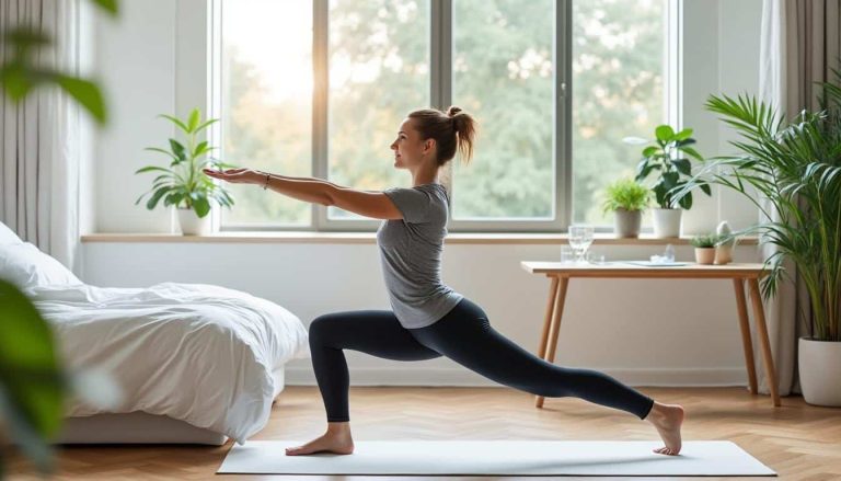 adoptez un lifestyle dynamique en intégrant des étirements au réveil pour bien commencer la journée avec énergie et bien-être.