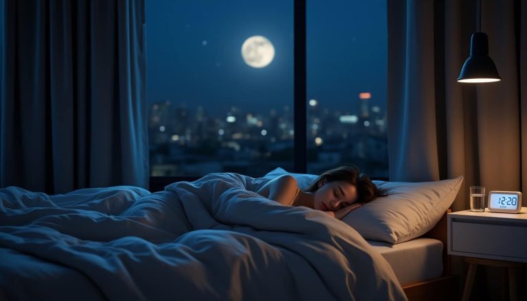 découvrez comment un lifestyle équilibré, incluant des habitudes saines et un environnement sombre, favorise un sommeil de qualité pour un bien-être optimal.