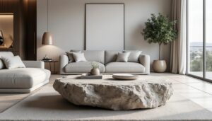 découvrez comment le meuble en pierre naturelle impose son style et influence le design élégant et moderne de votre salon.