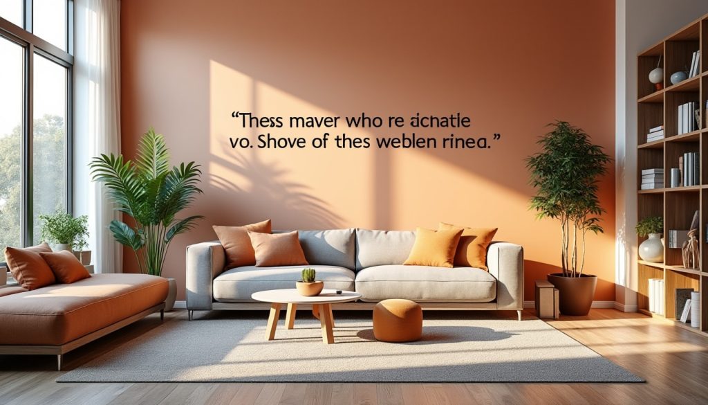 découvrez comment la décoration intérieure inspirante transforme vos murs en véritables sources de motivation grâce à des citations élégamment exposées, alliant style et positivité.