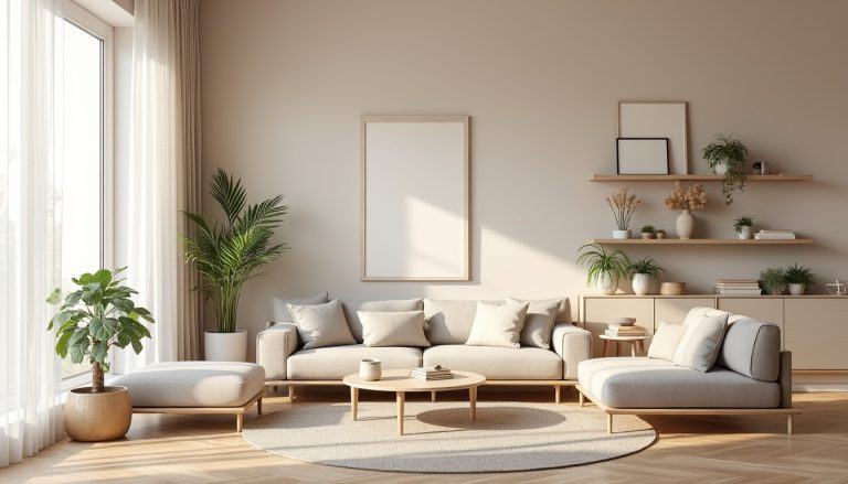 adoptez une décoration intérieure paisible en évitant les contrastes de couleurs agressifs pour créer une ambiance harmonieuse et apaisante dans votre maison.