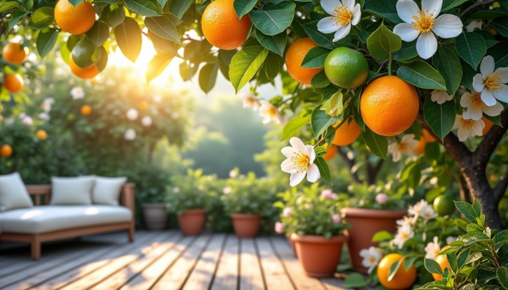 découvrez comment un jardin d'agrumes peut parfumer votre terrasse dès le printemps, apportant fraîcheur et ambiance agréable à votre espace extérieur.