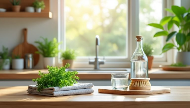 adoptez un lifestyle écolo en remplaçant vos produits d'entretien chimiques par le vinaigre, une solution naturelle, économique et efficace pour un nettoyage sain et respectueux de l'environnement.