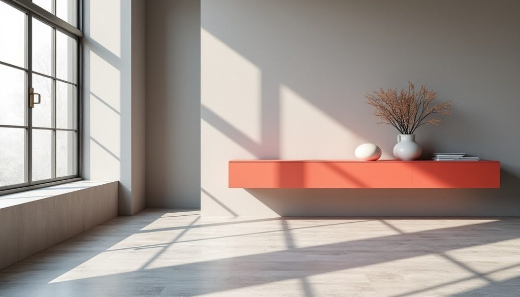 apportez une touche de couleur et de vie à votre salon avec un meuble d'appoint coloré, idéal pour dynamiser une décoration trop sobre et créer une ambiance chaleureuse.