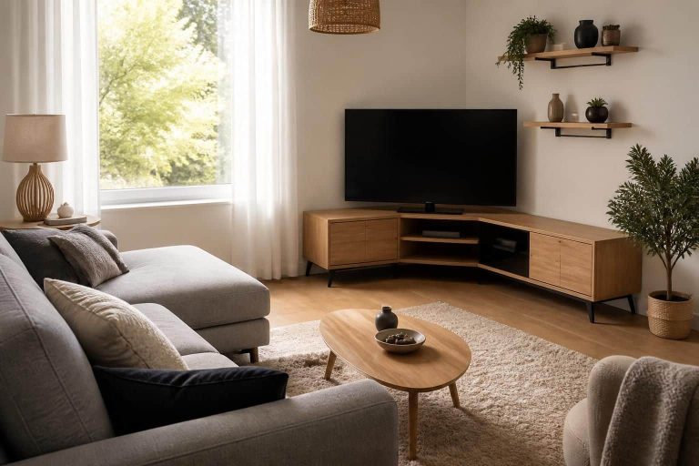 découvrez comment agencer efficacement un coin de salon en intégrant un meuble tv d'angle but pour optimiser l'espace et allier design et fonctionnalité.