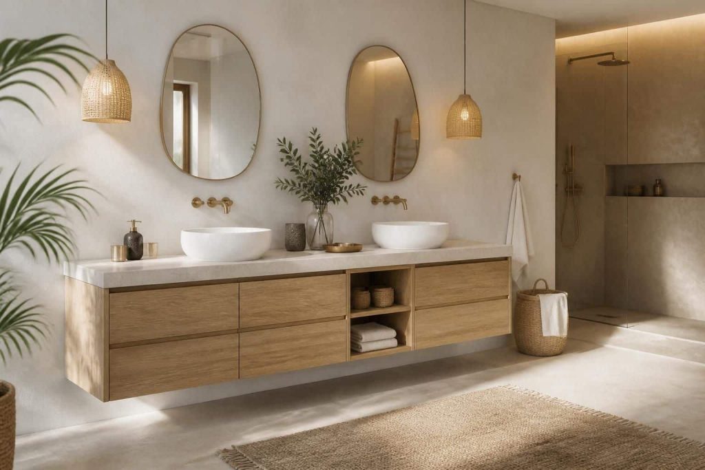 découvrez notre catalogue de décoration mettant en avant les meubles vasques maison du monde, alliant style et fonctionnalité pour sublimer votre salle de bain.