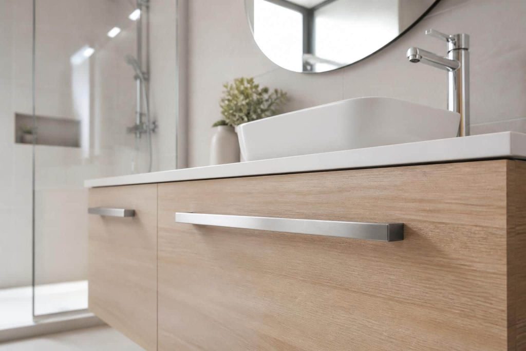découvrez comment une belle poignée de meuble peut sublimer le design intérieur de votre salle de bain en alliant esthétisme et fonctionnalité.