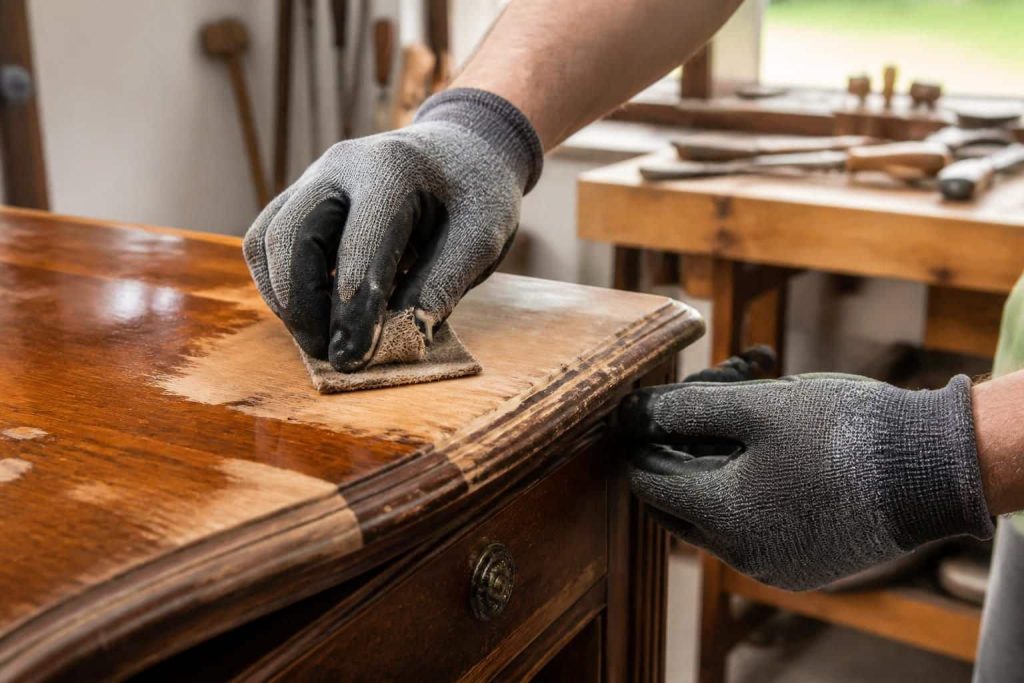 découvrez les méthodes manuelles efficaces pour décaper vos meubles en bois vernis et leur redonner un aspect neuf sans utiliser de produits chimiques agressifs.