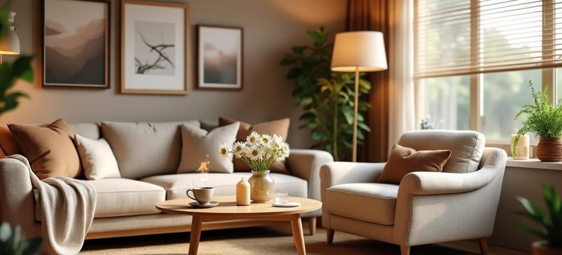 découvrez comment créer une ambiance cocooning dans votre salon grâce à des astuces déco chaleureuses et conviviales pour un espace confortable et accueillant.