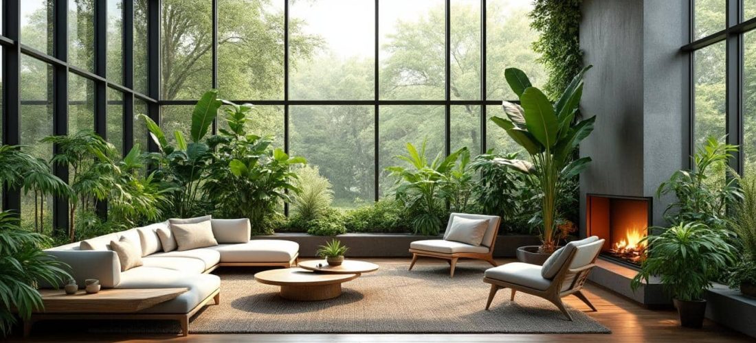 découvrez comment la décoration biophilique, en intégrant la nature à l'intérieur, améliore le bien-être et la qualité de vie des occupants.