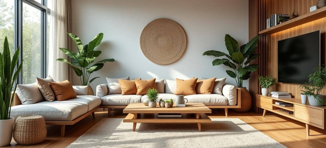 découvrez comment la décoration durable peut réduire l'impact environnemental de votre foyer en alliant esthétique et respect de la planète.