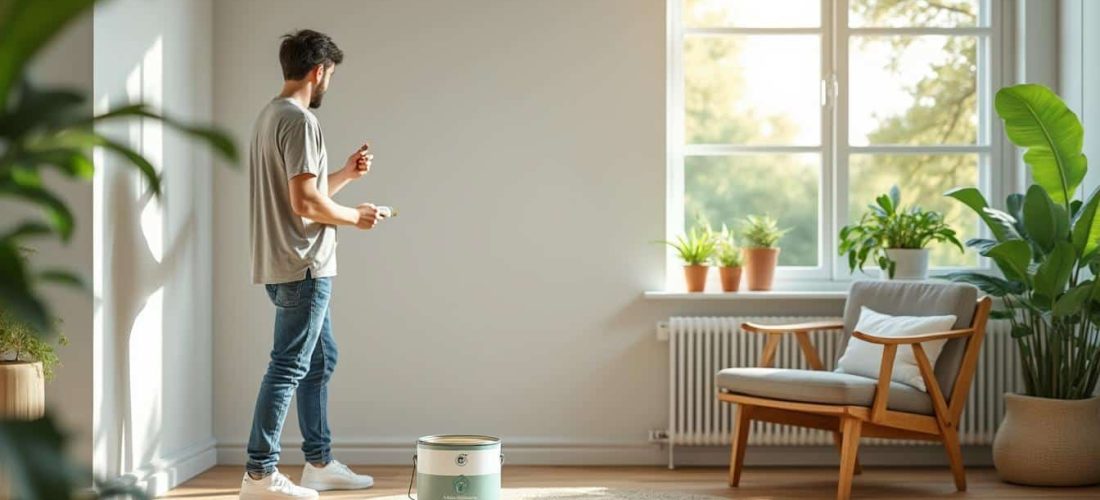 découvrez la décoration durable avec des peintures sans solvants organiques, respectueuses de l'environnement et de votre santé pour un intérieur sain et écologique.