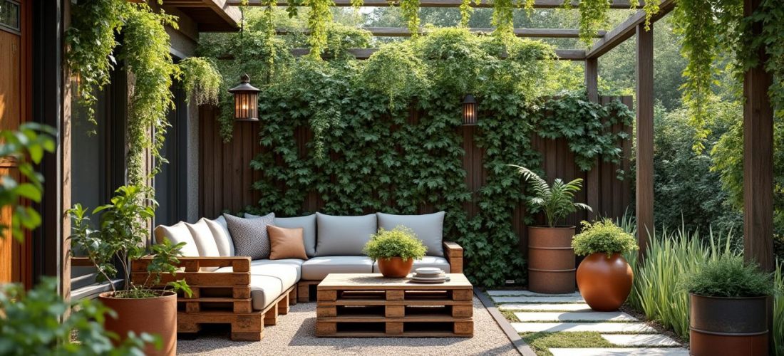 découvrez comment la décoration extérieure durable valorise les matériaux recyclés pour un jardin esthétique et respectueux de l'environnement.