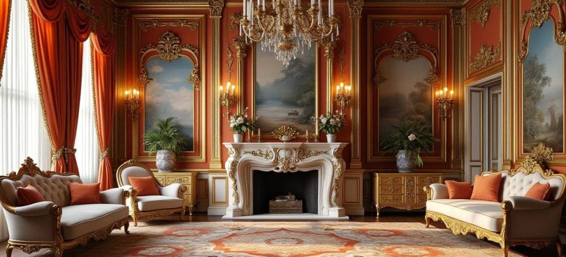 découvrez comment la décoration intérieure baroque sublime votre espace avec des tissus riches et des dorures élégantes, pour une ambiance luxueuse et raffinée.