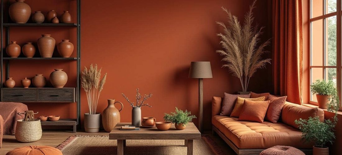 découvrez comment créer une décoration intérieure chaleureuse en utilisant des tons de terre cuite pour apporter confort et convivialité à votre espace.
