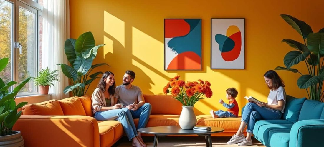 découvrez comment la décoration intérieure colorée peut transformer l'ambiance de votre maison et influencer positivement l'humeur des résidents.