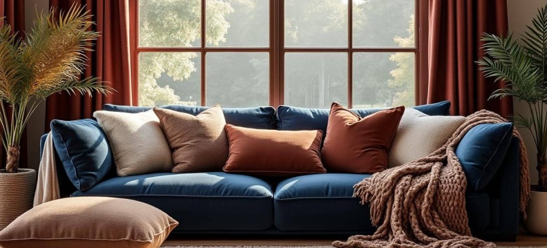 découvrez comment la décoration intérieure cosy choisit des textiles épais et doux pour créer une ambiance chaleureuse et confortable dans votre espace de vie.