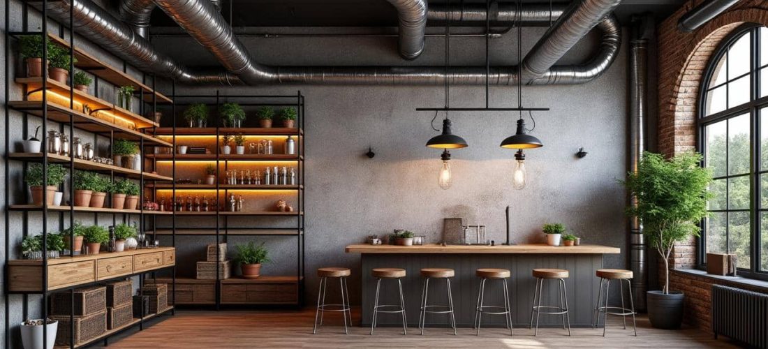 découvrez comment la décoration intérieure industrielle intègre des tuyaux de plomberie apparents pour un style brut et authentique, alliant esthétique et fonctionnalité.