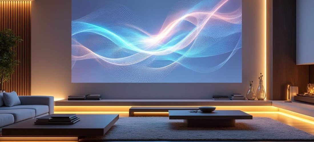 découvrez comment la décoration moderne intègre les technologies de projection murale pour transformer vos espaces avec style et innovation.